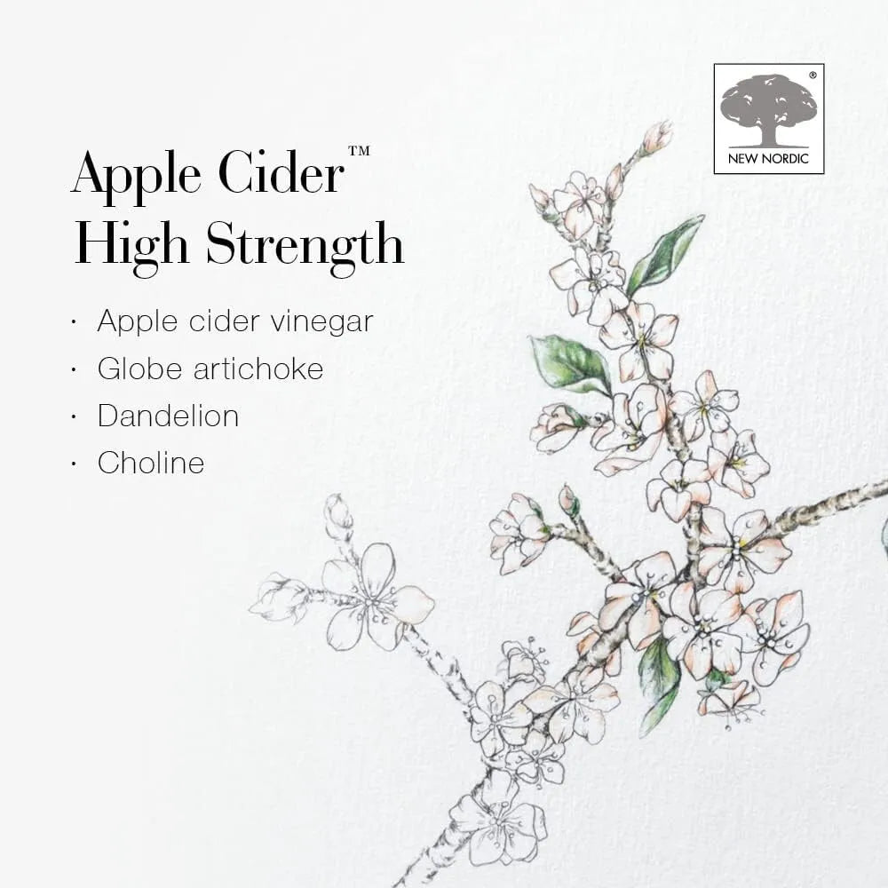 New Nordic Apple Cider 720mg High Strength - 60 Tablets
