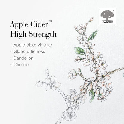 New Nordic Apple Cider 720mg High Strength - 60 Tablets