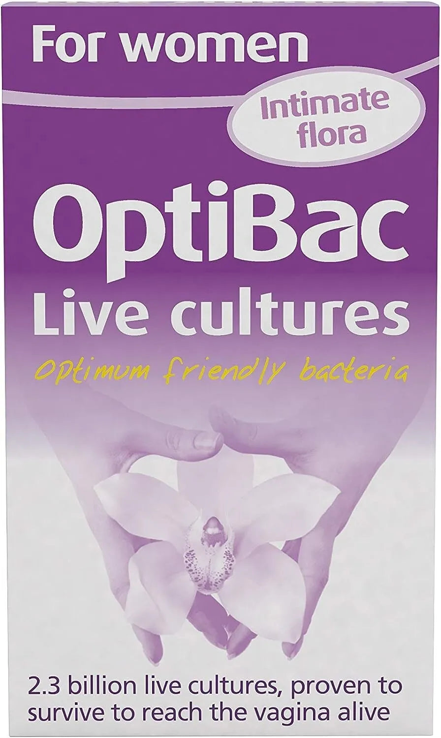 OptiBac Probiotics for Women: 30 Capsules  Digestive Support
