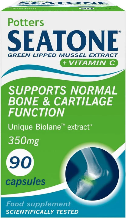 Seatone Green Lipped Mussel Extract with Vitamin C 90 Capsules