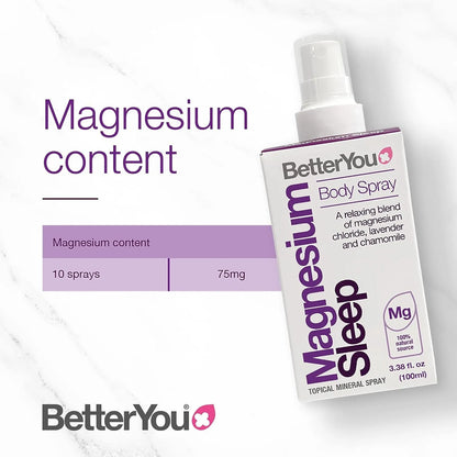 BetterYou Magnesium Goodnight Spray for Relaxation