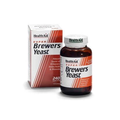 Health Aid Super Brewers Yeast 240 Tablets for Nutritional Support