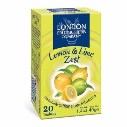 Lemon & Lime Zest Tea: 20 Bags of Refreshing Flavour